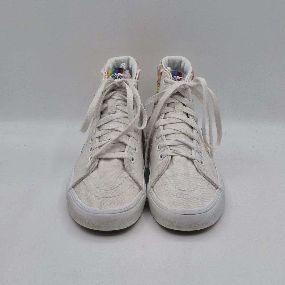 Vans Sk8-Hi Together As Ourselves Shoes Womens Size 8 Multicolor High Top Canvas